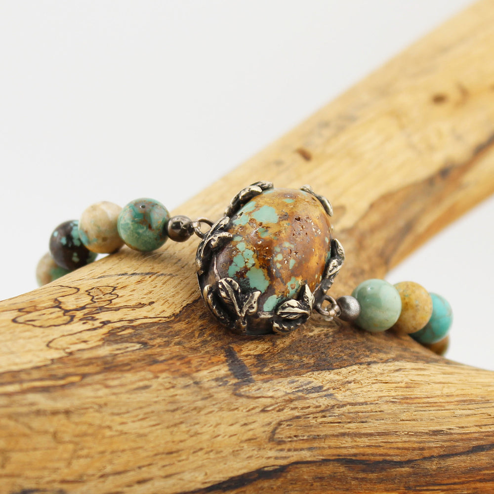 Turquoise Bead Bracelet