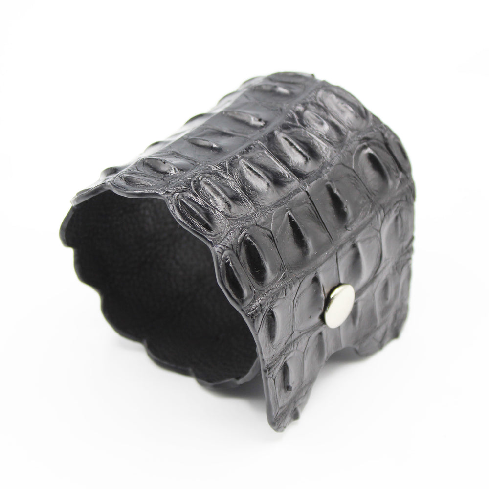 Large Crocodile Cuff