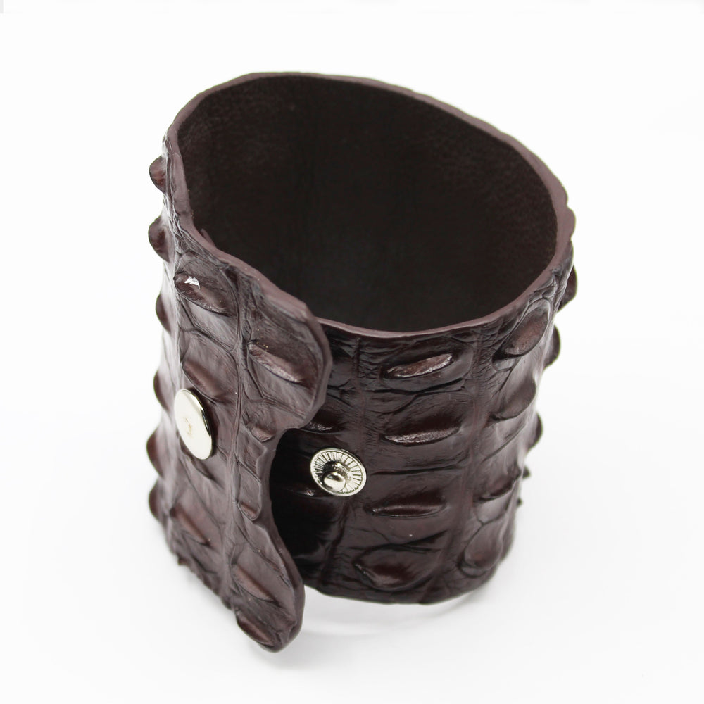 Large Crocodile Cuff
