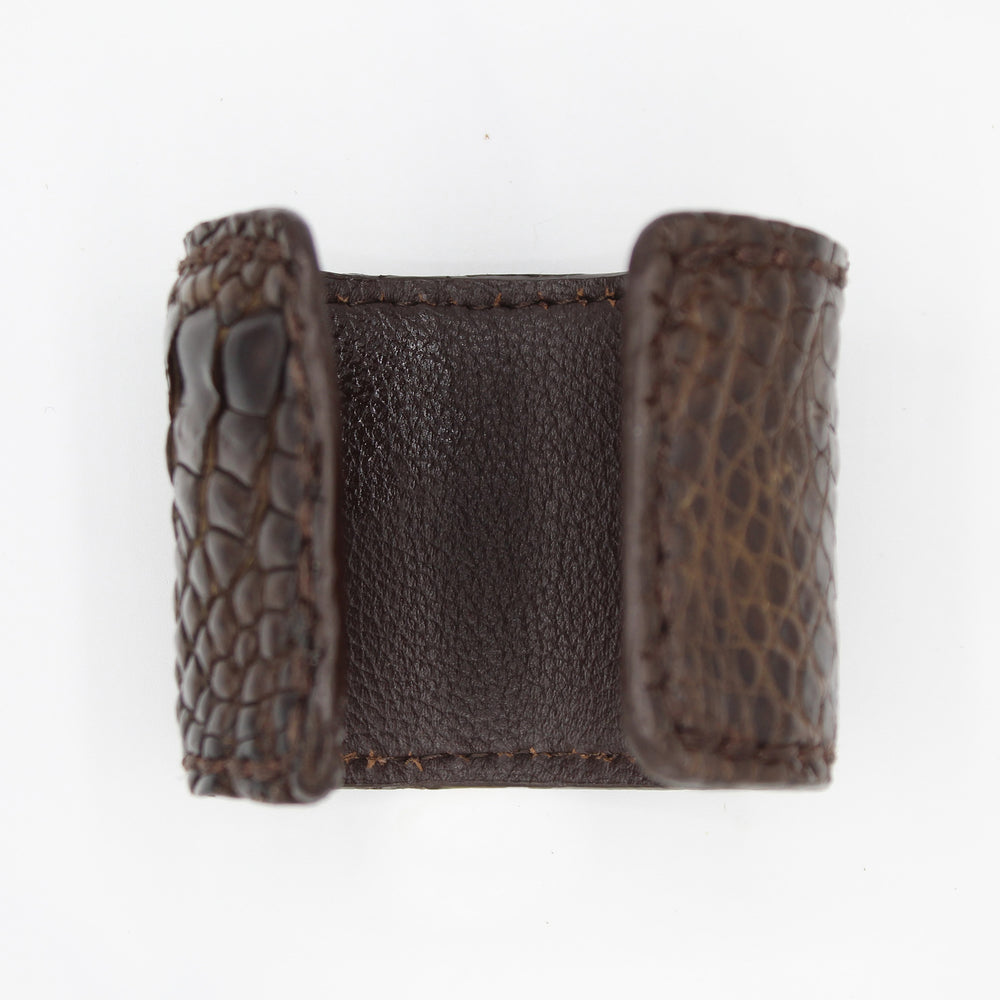 Adjustable Crocodile Cuff