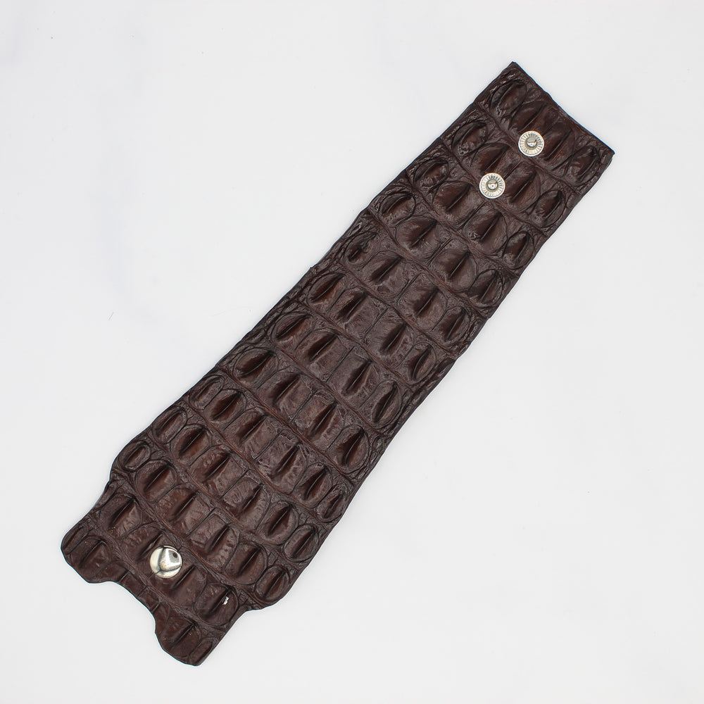 Large Crocodile Cuff