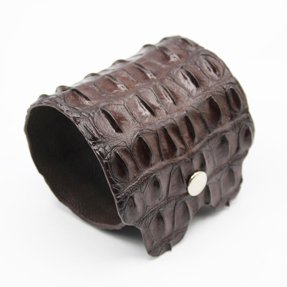 Large Crocodile Cuff