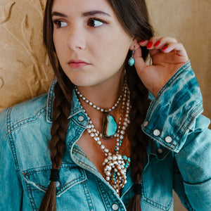 Turquoise Drop Earrings