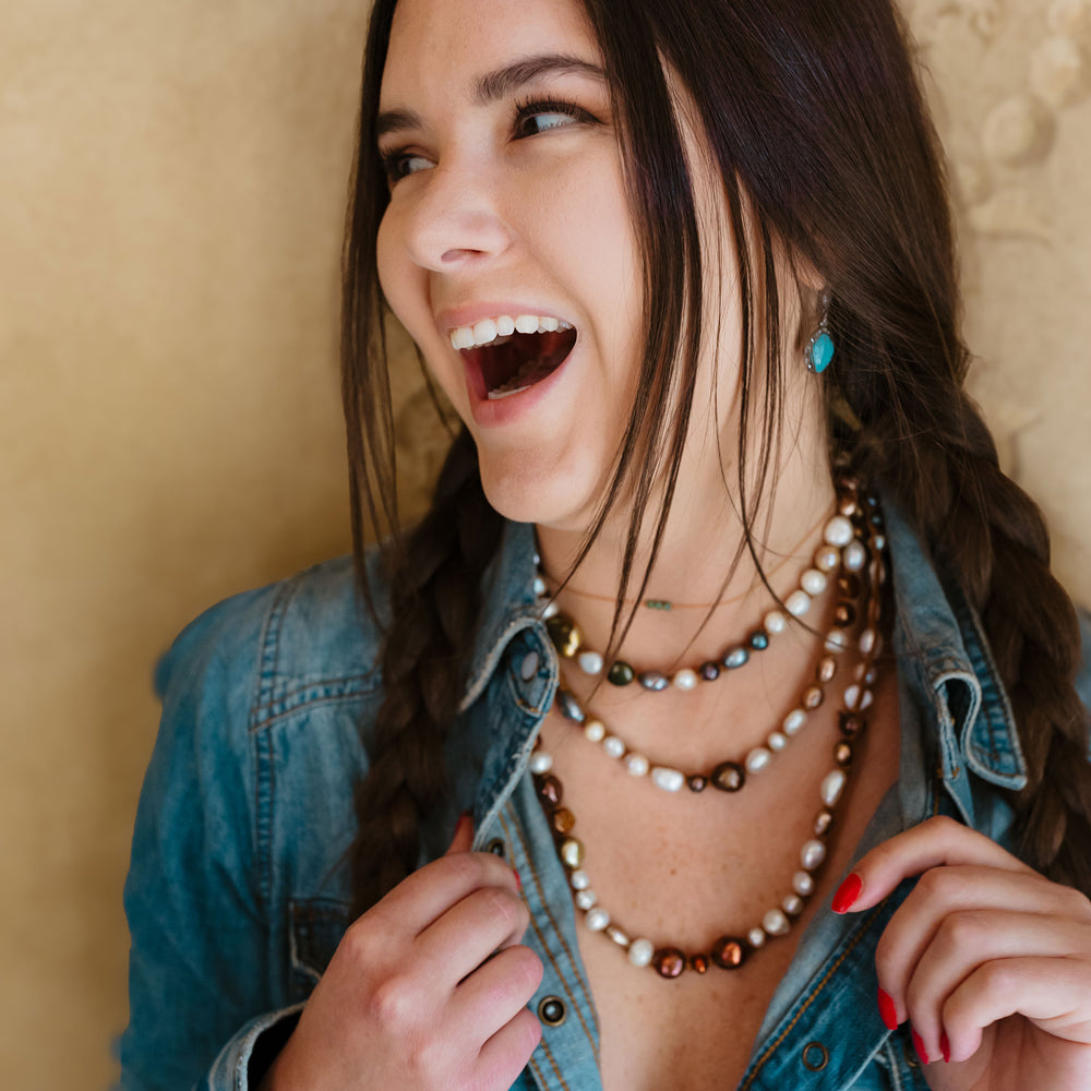 Turquoise & Diamond Post Earrings