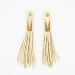 Suede Fringe Earrings