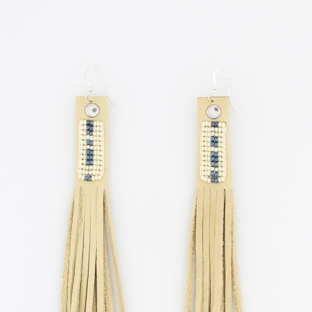Suede Fringe Earrings