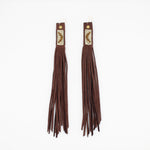 Suede Fringe Earrings