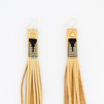 Suede Fringe Earrings