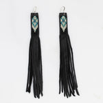 Suede Fringe Earrings