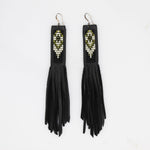 Suede Fringe Earrings