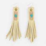 Suede Fringe Earrings