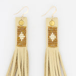 Suede Fringe Earrings