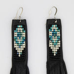 Suede Fringe Earrings