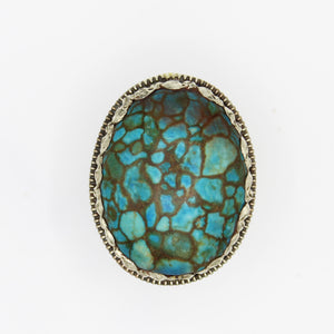 Vintage Tibetan Indian Turquoise Ring