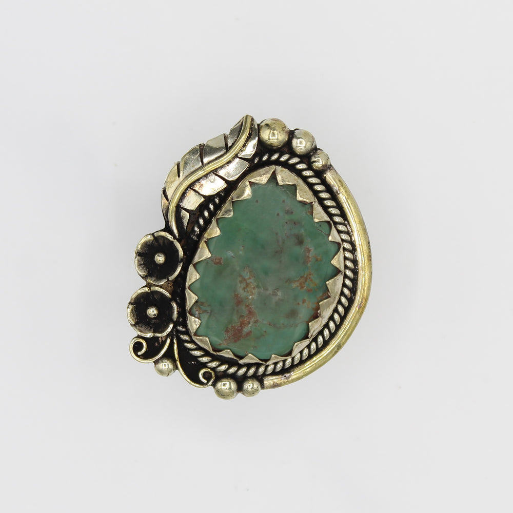 Vintage Tibetan Turquoise Ring