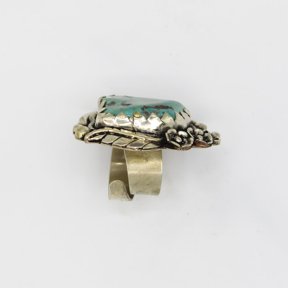 Vintage Tibetan Turquoise Ring