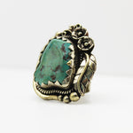 Vintage Tibetan Turquoise Ring