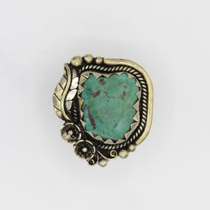 Vintage Tibetan Turquoise Ring