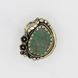 Vintage Tibetan Turquoise Ring
