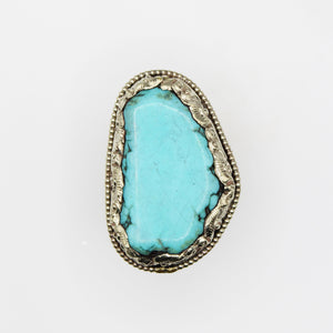 Vintage Tibetan Turquoise Ring