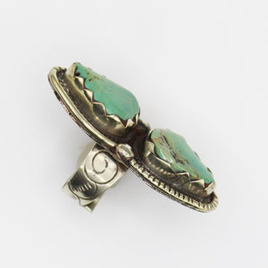 Vintage Tibetan Turquoise Ring