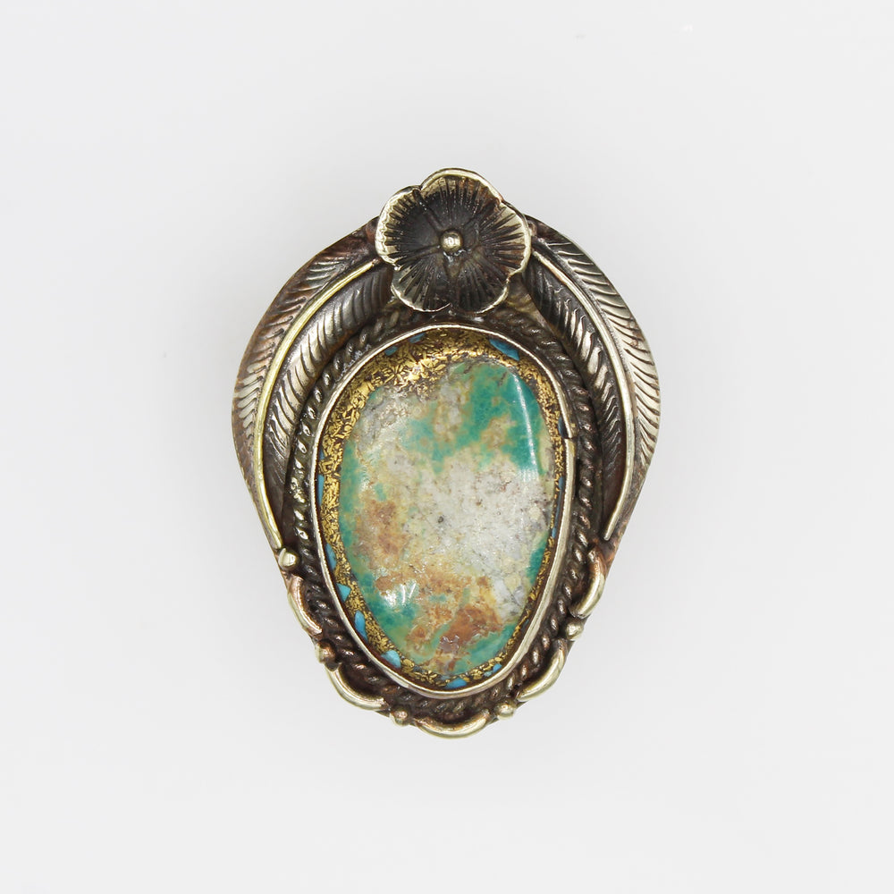 Vintage Tibetan Turquoise Ring