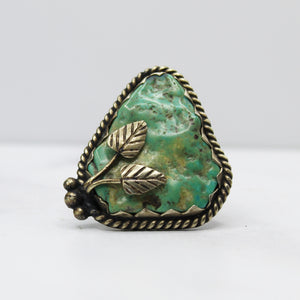 Vintage Tibetan Turquoise Ring