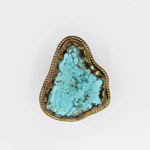 Vintage Tibetan Turquoise Ring