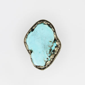 Vintage Tibetan Turquoise Ring