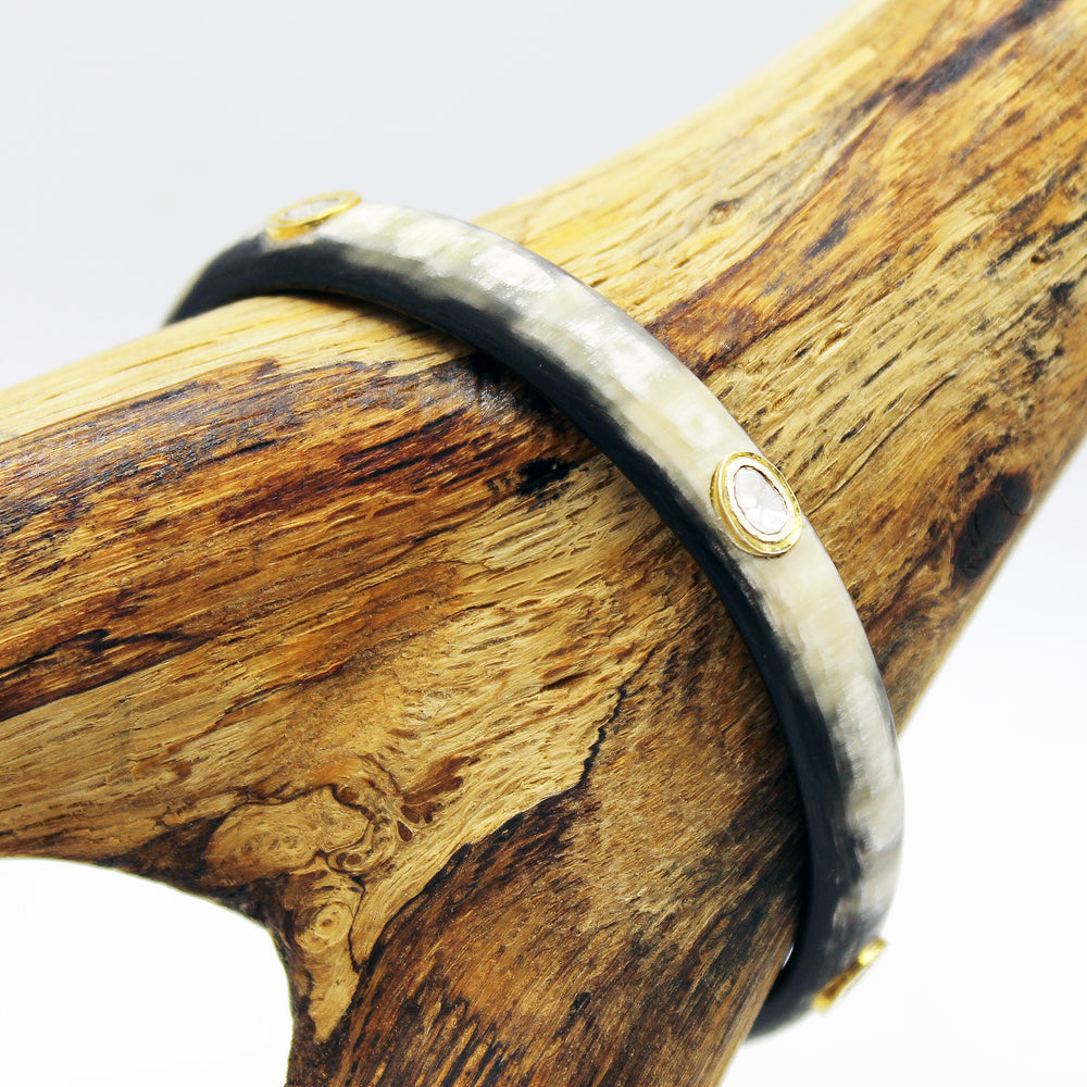 Antique Diamond Bone Bangle – Tess & tomy