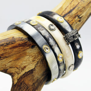 Antique Diamond Bone Bangle – Tess & tomy
